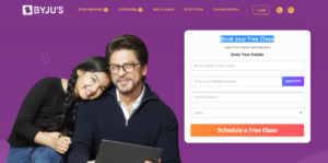 BYJU's student portal