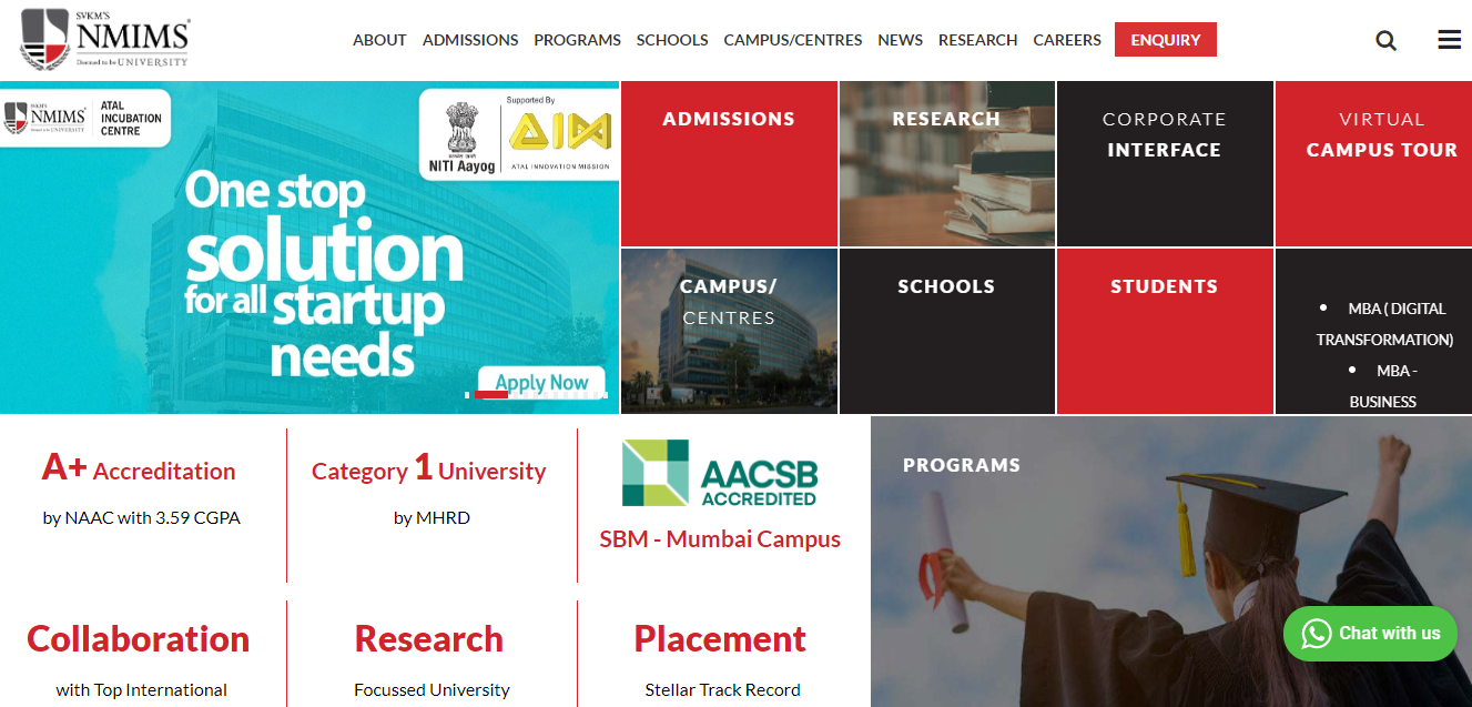 NMIMS student portal