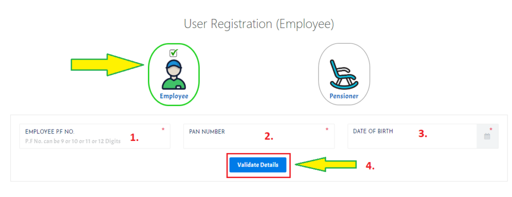 UMID User Registration