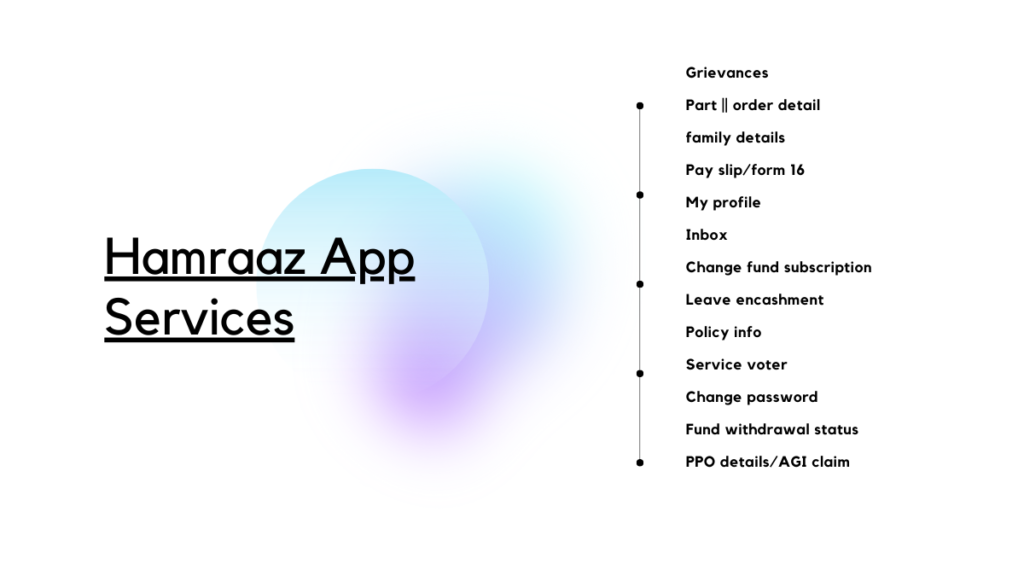 Hamraaz App Services