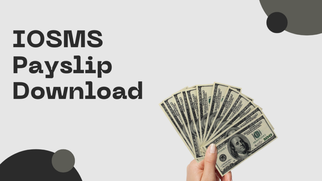 IOSMS Payslip Download