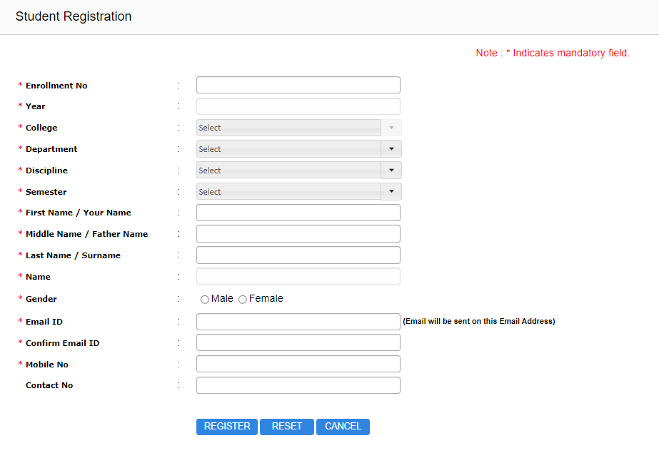 PMMS Portal Registration