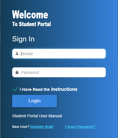 
Rcub student portal login